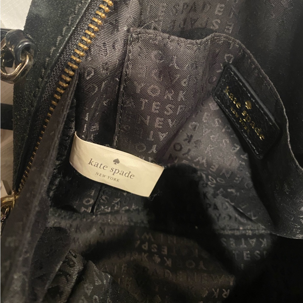 Kade Spade Black Crossbody Satchel Purse - Picture 6 of 7